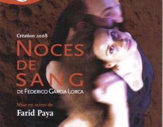 Spectacle Noces de Sang de F-G Lorca